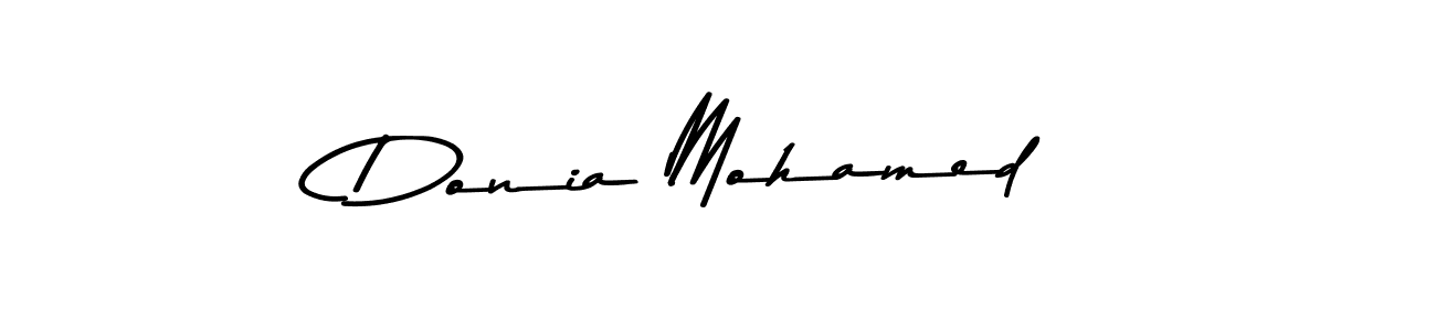 How to make Donia Mohamed signature? Asem Kandis PERSONAL USE is a professional autograph style. Create handwritten signature for Donia Mohamed name. Donia Mohamed signature style 9 images and pictures png
