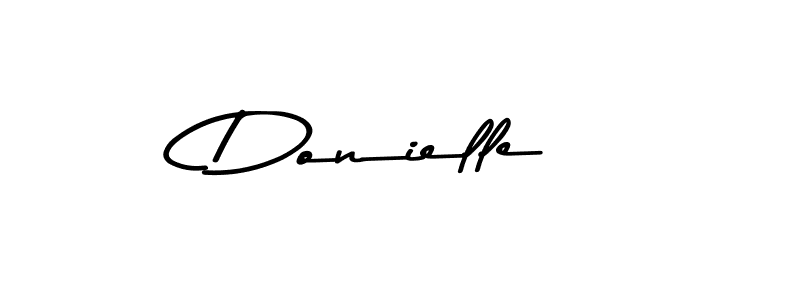 You should practise on your own different ways (Asem Kandis PERSONAL USE) to write your name (Donielle) in signature. don't let someone else do it for you. Donielle signature style 9 images and pictures png