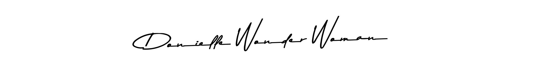 Also we have Donielle Wonder Woman name is the best signature style. Create professional handwritten signature collection using Asem Kandis PERSONAL USE autograph style. Donielle Wonder Woman signature style 9 images and pictures png