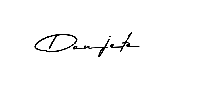 This is the best signature style for the Donjete name. Also you like these signature font (Asem Kandis PERSONAL USE). Mix name signature. Donjete signature style 9 images and pictures png