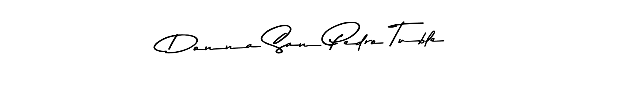 Design your own signature with our free online signature maker. With this signature software, you can create a handwritten (Asem Kandis PERSONAL USE) signature for name Donna San Pedro Tuble. Donna San Pedro Tuble signature style 9 images and pictures png