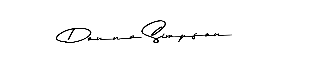 Make a short Donna Simpson signature style. Manage your documents anywhere anytime using Asem Kandis PERSONAL USE. Create and add eSignatures, submit forms, share and send files easily. Donna Simpson signature style 9 images and pictures png