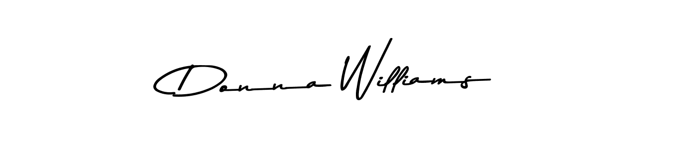 How to make Donna Williams signature? Asem Kandis PERSONAL USE is a professional autograph style. Create handwritten signature for Donna Williams name. Donna Williams signature style 9 images and pictures png