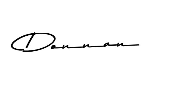 How to make Donnan signature? Asem Kandis PERSONAL USE is a professional autograph style. Create handwritten signature for Donnan name. Donnan signature style 9 images and pictures png