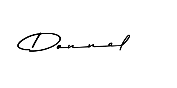 Use a signature maker to create a handwritten signature online. With this signature software, you can design (Asem Kandis PERSONAL USE) your own signature for name Donnel. Donnel signature style 9 images and pictures png