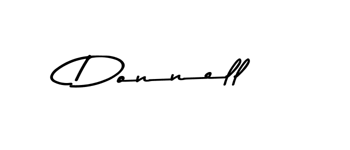 Use a signature maker to create a handwritten signature online. With this signature software, you can design (Asem Kandis PERSONAL USE) your own signature for name Donnell. Donnell signature style 9 images and pictures png