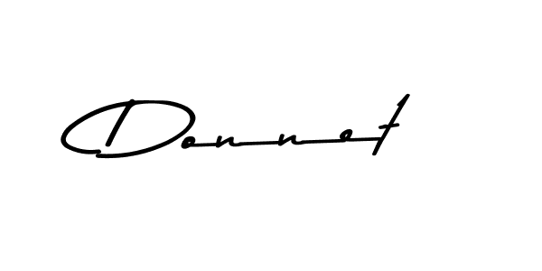 Also we have Donnet name is the best signature style. Create professional handwritten signature collection using Asem Kandis PERSONAL USE autograph style. Donnet signature style 9 images and pictures png