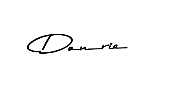 The best way (Asem Kandis PERSONAL USE) to make a short signature is to pick only two or three words in your name. The name Donrie include a total of six letters. For converting this name. Donrie signature style 9 images and pictures png