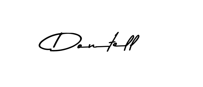You should practise on your own different ways (Asem Kandis PERSONAL USE) to write your name (Dontell) in signature. don't let someone else do it for you. Dontell signature style 9 images and pictures png