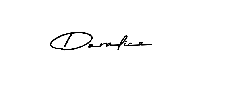 How to make Doralice signature? Asem Kandis PERSONAL USE is a professional autograph style. Create handwritten signature for Doralice name. Doralice signature style 9 images and pictures png