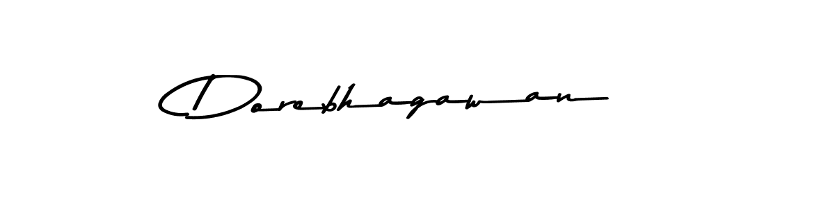 Use a signature maker to create a handwritten signature online. With this signature software, you can design (Asem Kandis PERSONAL USE) your own signature for name Dorebhagawan. Dorebhagawan signature style 9 images and pictures png