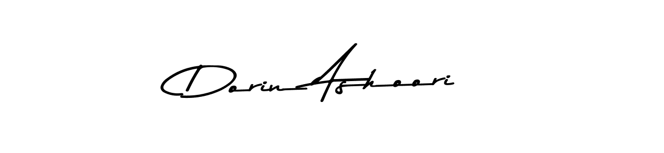 How to make Dorin Ashoori name signature. Use Asem Kandis PERSONAL USE style for creating short signs online. This is the latest handwritten sign. Dorin Ashoori signature style 9 images and pictures png