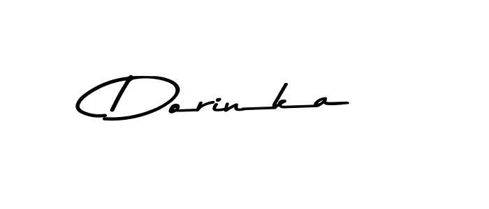Use a signature maker to create a handwritten signature online. With this signature software, you can design (Asem Kandis PERSONAL USE) your own signature for name Dorinka. Dorinka signature style 9 images and pictures png