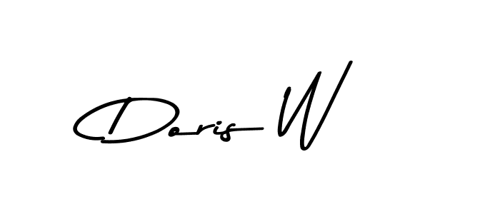 Once you've used our free online signature maker to create your best signature Asem Kandis PERSONAL USE style, it's time to enjoy all of the benefits that Doris W name signing documents. Doris W signature style 9 images and pictures png