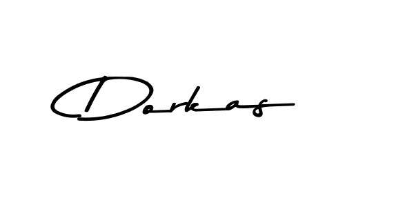 Create a beautiful signature design for name Dorkas. With this signature (Asem Kandis PERSONAL USE) fonts, you can make a handwritten signature for free. Dorkas signature style 9 images and pictures png