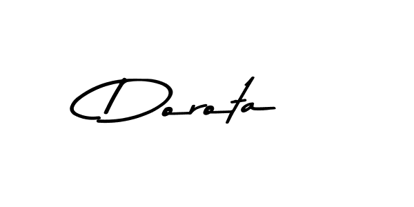 Similarly Asem Kandis PERSONAL USE is the best handwritten signature design. Signature creator online .You can use it as an online autograph creator for name Dorota. Dorota signature style 9 images and pictures png