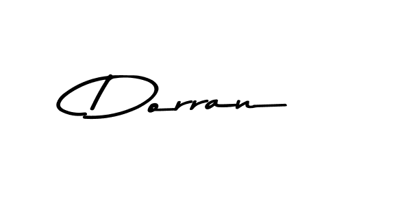 How to make Dorran signature? Asem Kandis PERSONAL USE is a professional autograph style. Create handwritten signature for Dorran name. Dorran signature style 9 images and pictures png