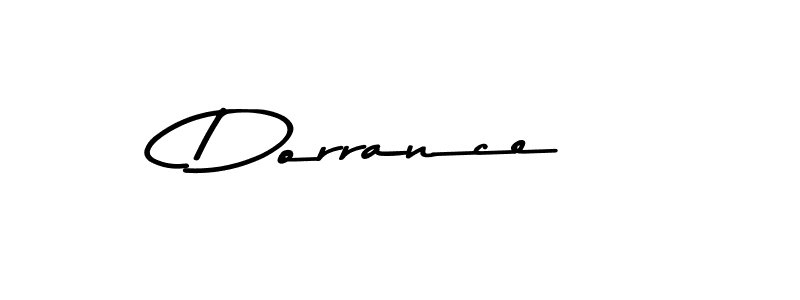 You should practise on your own different ways (Asem Kandis PERSONAL USE) to write your name (Dorrance) in signature. don't let someone else do it for you. Dorrance signature style 9 images and pictures png