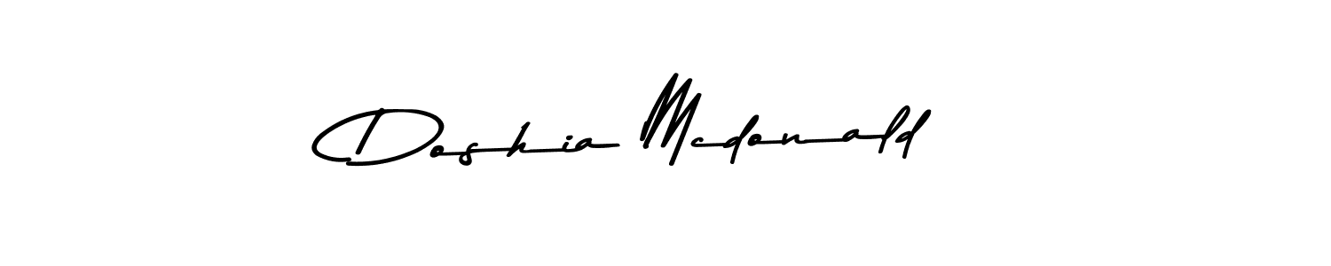 This is the best signature style for the Doshia Mcdonald name. Also you like these signature font (Asem Kandis PERSONAL USE). Mix name signature. Doshia Mcdonald signature style 9 images and pictures png