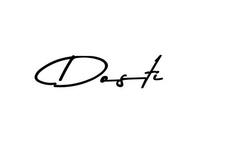 The best way (Asem Kandis PERSONAL USE) to make a short signature is to pick only two or three words in your name. The name Dosti include a total of six letters. For converting this name. Dosti signature style 9 images and pictures png