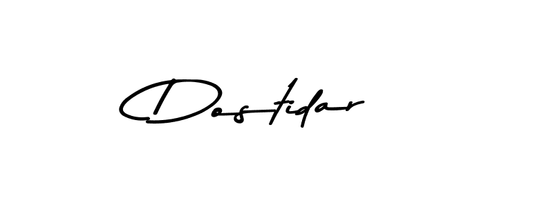 The best way (Asem Kandis PERSONAL USE) to make a short signature is to pick only two or three words in your name. The name Dostidar include a total of six letters. For converting this name. Dostidar signature style 9 images and pictures png