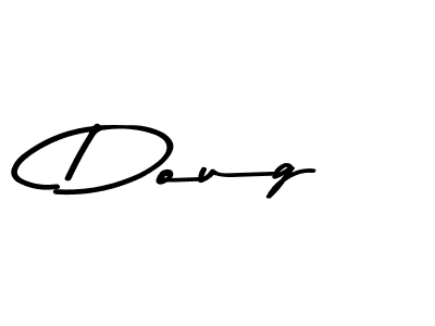 Create a beautiful signature design for name Doug. With this signature (Asem Kandis PERSONAL USE) fonts, you can make a handwritten signature for free. Doug signature style 9 images and pictures png