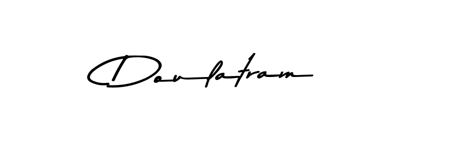 Create a beautiful signature design for name Doulatram. With this signature (Asem Kandis PERSONAL USE) fonts, you can make a handwritten signature for free. Doulatram signature style 9 images and pictures png