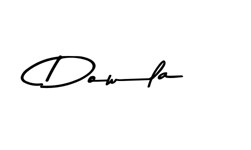 Also we have Dowla name is the best signature style. Create professional handwritten signature collection using Asem Kandis PERSONAL USE autograph style. Dowla signature style 9 images and pictures png