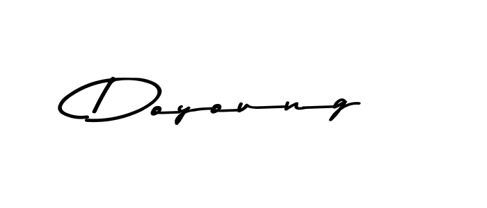 How to make Doyoung name signature. Use Asem Kandis PERSONAL USE style for creating short signs online. This is the latest handwritten sign. Doyoung signature style 9 images and pictures png