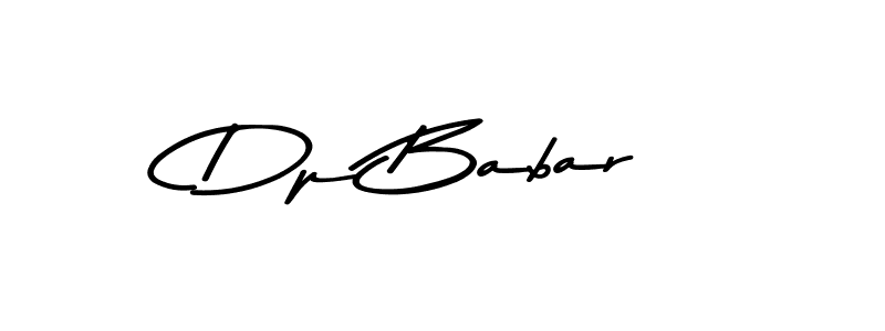 Dp Babar stylish signature style. Best Handwritten Sign (Asem Kandis PERSONAL USE) for my name. Handwritten Signature Collection Ideas for my name Dp Babar. Dp Babar signature style 9 images and pictures png
