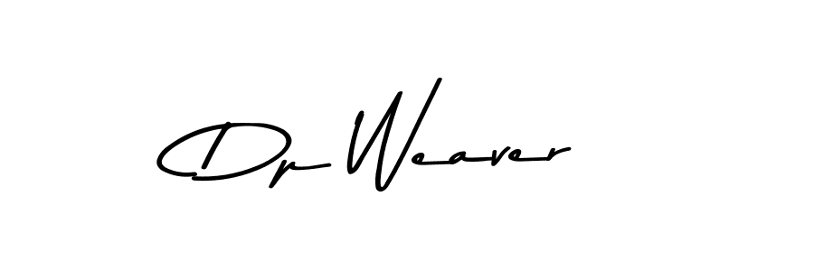 How to make Dp Weaver name signature. Use Asem Kandis PERSONAL USE style for creating short signs online. This is the latest handwritten sign. Dp Weaver signature style 9 images and pictures png