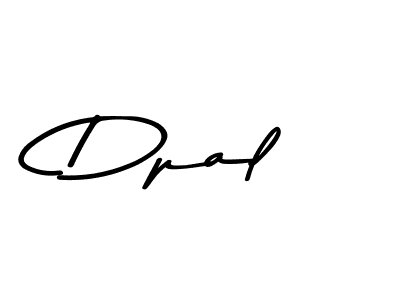 How to make Dpal name signature. Use Asem Kandis PERSONAL USE style for creating short signs online. This is the latest handwritten sign. Dpal signature style 9 images and pictures png