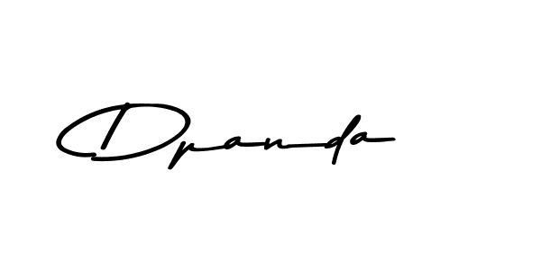 How to make Dpanda signature? Asem Kandis PERSONAL USE is a professional autograph style. Create handwritten signature for Dpanda name. Dpanda signature style 9 images and pictures png