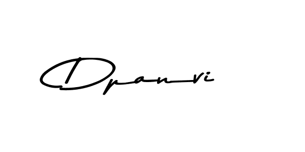Create a beautiful signature design for name Dpanvi. With this signature (Asem Kandis PERSONAL USE) fonts, you can make a handwritten signature for free. Dpanvi signature style 9 images and pictures png