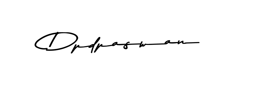 Create a beautiful signature design for name Dpdpaswan. With this signature (Asem Kandis PERSONAL USE) fonts, you can make a handwritten signature for free. Dpdpaswan signature style 9 images and pictures png