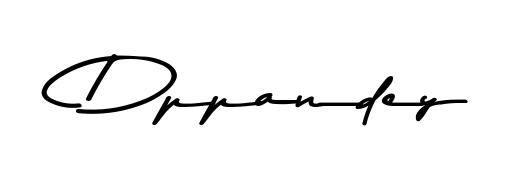 Create a personalized artistic stamp with Dppandey in Asem Kandis PERSONAL USE font. Perfect for visual artists, designers, and influencers. Dppandey signature style 9 images and pictures png