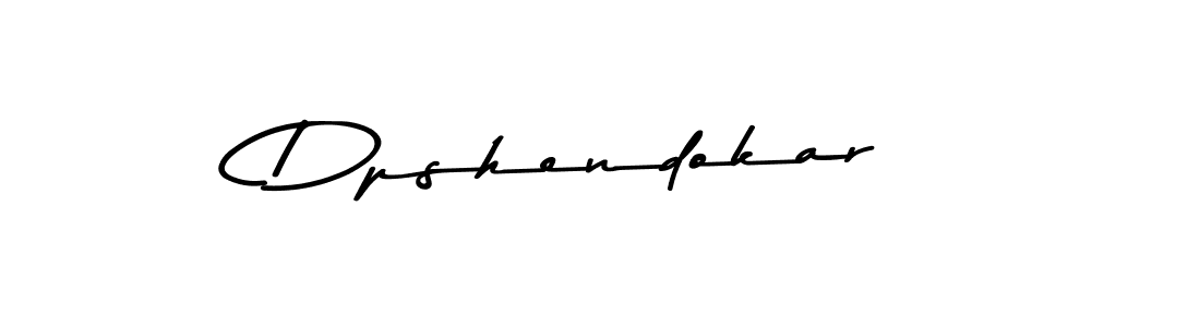 Use a signature maker to create a handwritten signature online. With this signature software, you can design (Asem Kandis PERSONAL USE) your own signature for name Dpshendokar. Dpshendokar signature style 9 images and pictures png