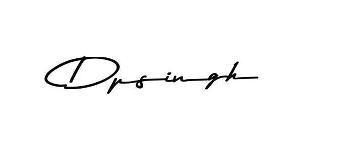 Asem Kandis PERSONAL USE is a professional signature style that is perfect for those who want to add a touch of class to their signature. It is also a great choice for those who want to make their signature more unique. Get Dpsingh name to fancy signature for free. Dpsingh signature style 9 images and pictures png