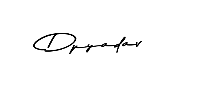 How to make Dpyadav signature? Asem Kandis PERSONAL USE is a professional autograph style. Create handwritten signature for Dpyadav name. Dpyadav signature style 9 images and pictures png