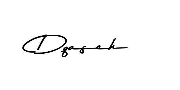 Design your own signature with our free online signature maker. With this signature software, you can create a handwritten (Asem Kandis PERSONAL USE) signature for name Dqaseh. Dqaseh signature style 9 images and pictures png