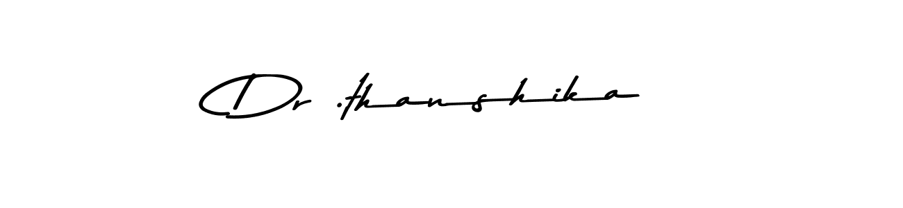 You should practise on your own different ways (Asem Kandis PERSONAL USE) to write your name (Dr .thanshika) in signature. don't let someone else do it for you. Dr .thanshika signature style 9 images and pictures png