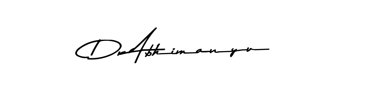How to make Dr Abhimanyu signature? Asem Kandis PERSONAL USE is a professional autograph style. Create handwritten signature for Dr Abhimanyu name. Dr Abhimanyu signature style 9 images and pictures png