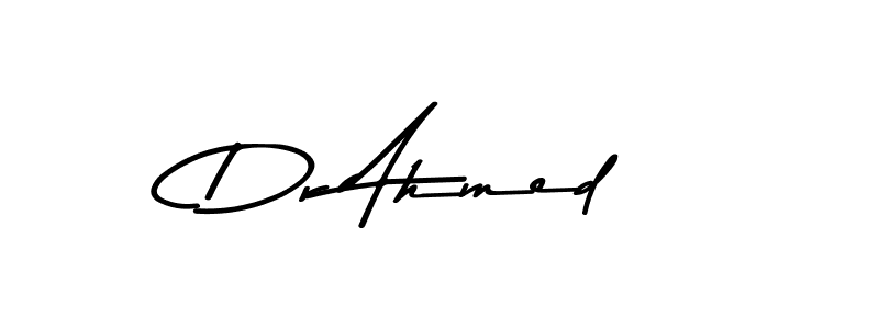 Design your own signature with our free online signature maker. With this signature software, you can create a handwritten (Asem Kandis PERSONAL USE) signature for name Dr Ahmed. Dr Ahmed signature style 9 images and pictures png
