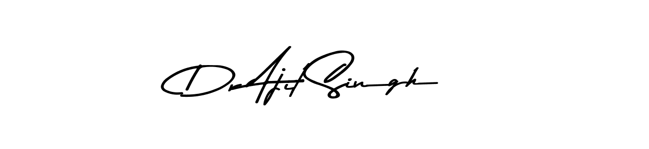 This is the best signature style for the Dr Ajit Singh name. Also you like these signature font (Asem Kandis PERSONAL USE). Mix name signature. Dr Ajit Singh signature style 9 images and pictures png