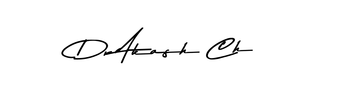 How to make Dr Akash Ch signature? Asem Kandis PERSONAL USE is a professional autograph style. Create handwritten signature for Dr Akash Ch name. Dr Akash Ch signature style 9 images and pictures png