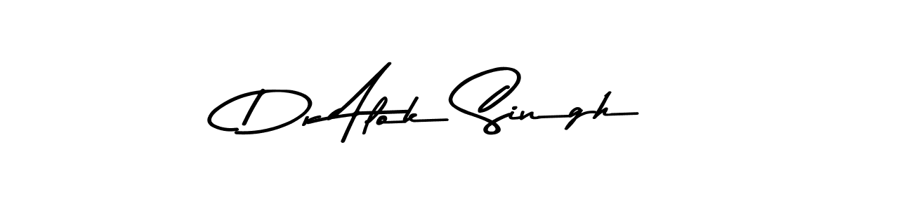 Asem Kandis PERSONAL USE is a professional signature style that is perfect for those who want to add a touch of class to their signature. It is also a great choice for those who want to make their signature more unique. Get Dr Alok Singh name to fancy signature for free. Dr Alok Singh signature style 9 images and pictures png