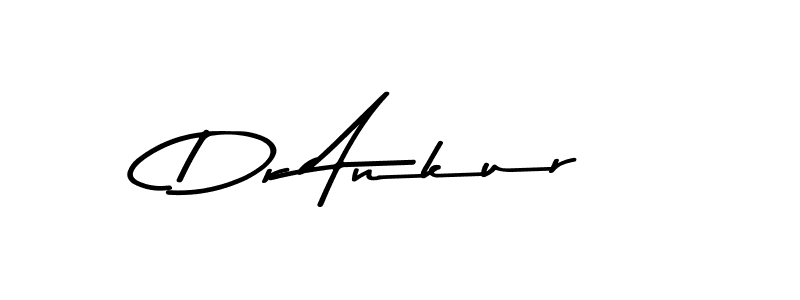 Use a signature maker to create a handwritten signature online. With this signature software, you can design (Asem Kandis PERSONAL USE) your own signature for name Dr Ankur. Dr Ankur signature style 9 images and pictures png