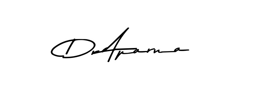 Make a beautiful signature design for name Dr Aparna. Use this online signature maker to create a handwritten signature for free. Dr Aparna signature style 9 images and pictures png