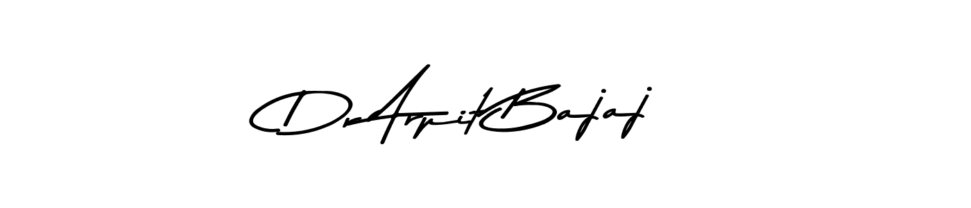 How to make Dr Arpit Bajaj signature? Asem Kandis PERSONAL USE is a professional autograph style. Create handwritten signature for Dr Arpit Bajaj name. Dr Arpit Bajaj signature style 9 images and pictures png