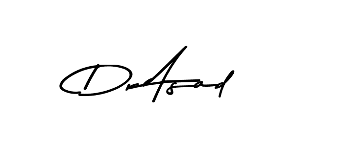 Dr Asad stylish signature style. Best Handwritten Sign (Asem Kandis PERSONAL USE) for my name. Handwritten Signature Collection Ideas for my name Dr Asad. Dr Asad signature style 9 images and pictures png